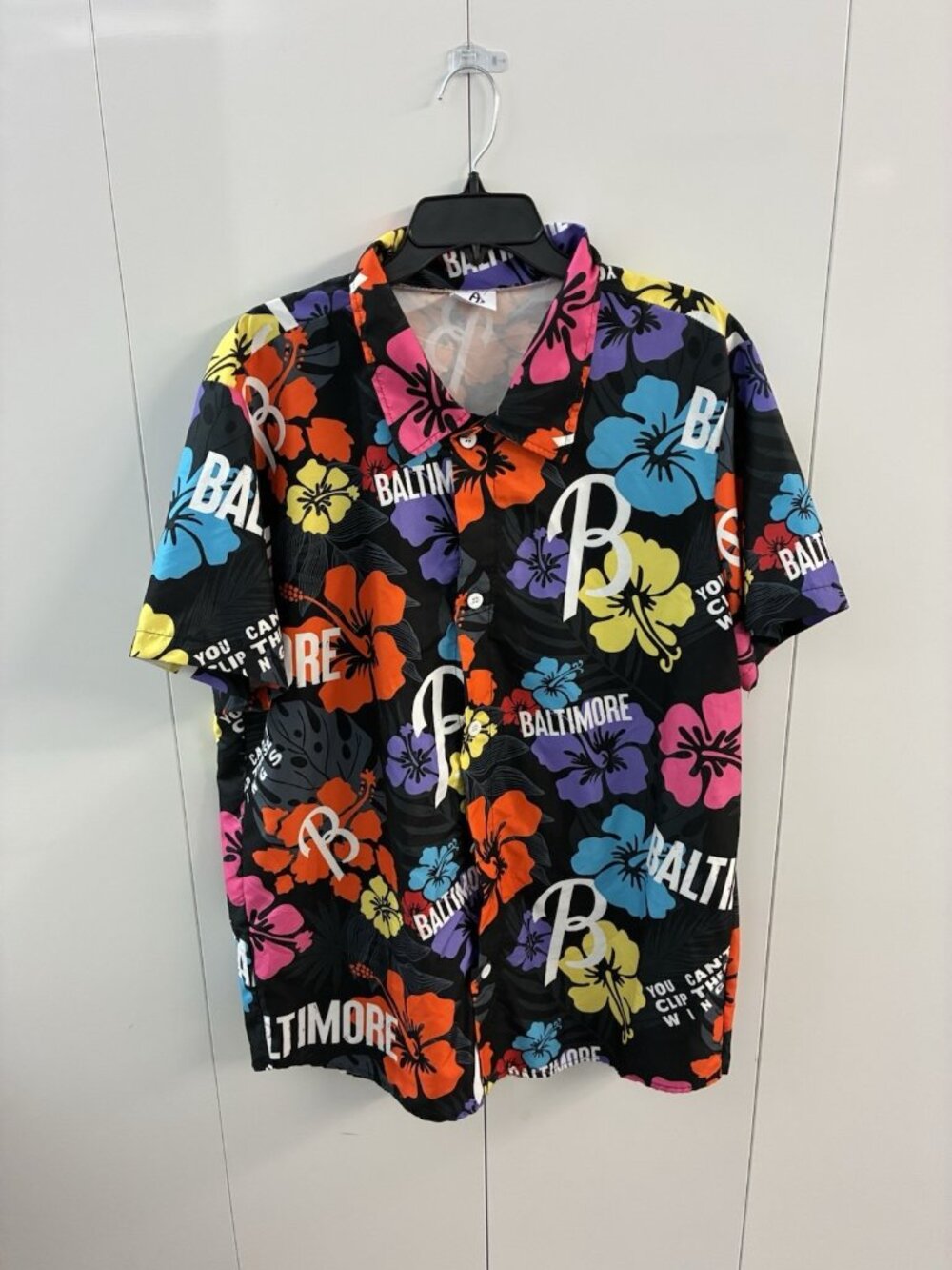 Floral Short-Sleeve Button-Down Shirt - Multi